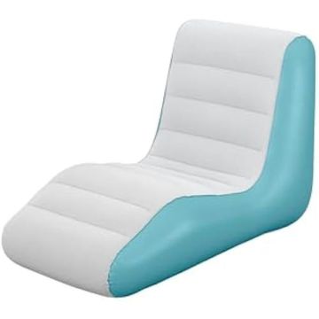 Fauteuil lounge - BESTWAY - Chaise Leisure Luxe - 1 place - Surface floquée - Ergonomique