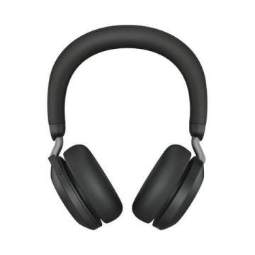 Jabra Evolve2 75 - Casque - intra-auriculaire - Bluetooth - sans fil, filaire - suppression active du son - USB-A - isolation