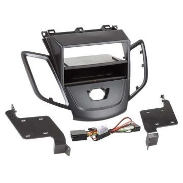 Adaptateur de façade 2-DIN Inbay® pour Ford Fiesta 2008 > noir