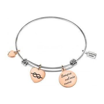 Bracelet - LPS - BANGLE EXT BR LPS HEARTSSROSE GOLD - Rose gold