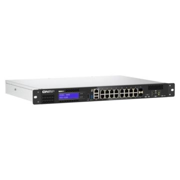 Switch - QNAP - QGD-1600 - 16 ports 1GbE avec 2 RJ45 - Layer 2, VLAN, IGMP snooping