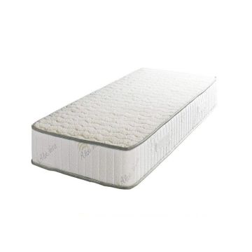 Literie -Matelas Supreme Orthopedique 80x200 x 22 cm + Oreiller Memoire - Tres Ferme - Face Hiver 3,5 cm de Memoire de Forme 70 kg-m
