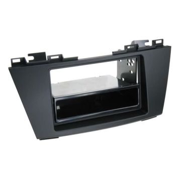 Adaptateur de façade 2-DIN avec vide poche - ACV - Mazda 5 2012 - Noir