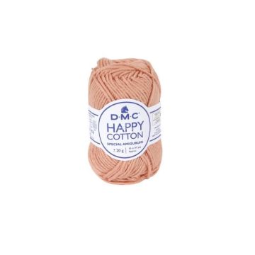 Fil à crocheter - DMC - Natura Happy Cotton - 3mm - 20g - Couleur rose 793
