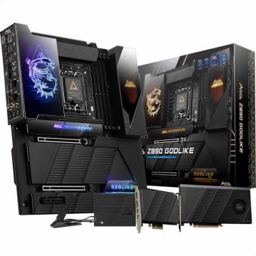 Carte mère - MSI - MEG Z890 Godlike - Socket LGA1700 - DDR5 SDRAM - 128 Go RAM max