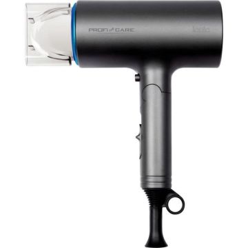 Sèche-cheveux Profi-Care HT 3073 330730 - Bleu, gris-argent - Mixte - 1800W - Ioniseur d'air