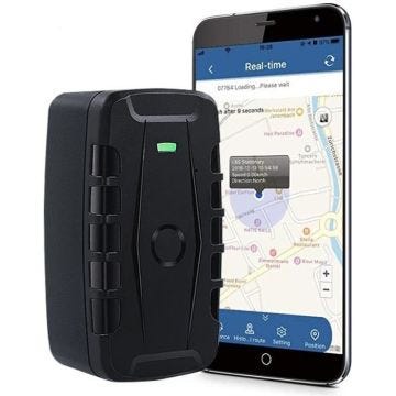 Traceur GPS Voiture Aimanté Imperméable 20000mAh - WINNES - TK918C - Haute Précision - Suivi en Temps Réel