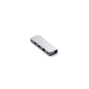 Hub USB - Satechi - Pro Hub Mini - 6 ports - Transfert rapide - Design aluminium