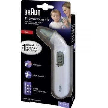 Thermomètre Braun IRT3030WE THERMOSCAN 3 - Auriculaire