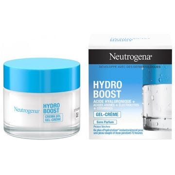 Neutrogena Hydro Boost Gel-Crème Hydratant Peaux Sèches 50 ml