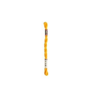 Fil - DMC - Coton Perlé Small N8 - Couleur 742 - 100% Coton - 25 mètres