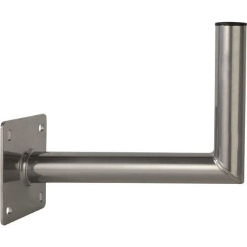 Support mural SAT Smart WWH35T Distance au mur: 35 cm Adapté pour taille de parabole: Ø jusquà 85 cm argent