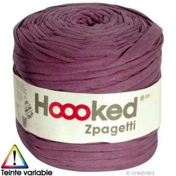 Pelote Jersey - HOOOKED - Zpagetti - 120 mètres - Couleur Violet - Fil pour crochet et tricot