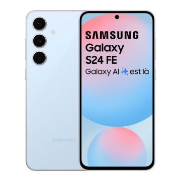 SAMSUNG Galaxy S24 FE Smartphone 5G 128 Go Bleu