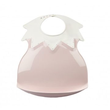 THERMOBABY Bavoir arlequin - Rose poudré