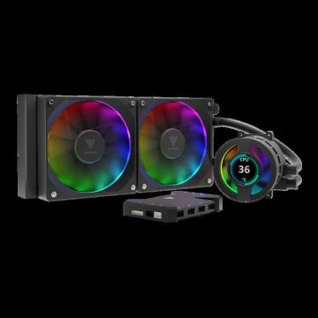 Kit Watercooling AIO Gamdias Chione P3-360U RGB - Marque GAMDIAS - Couleur principale Blanc