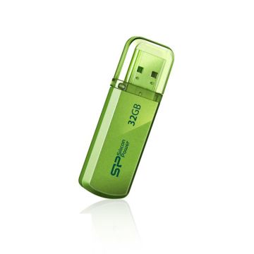 Clé USB 2.0 Helios 101 - 32 Go - Vert - SILICON POWER