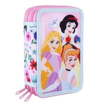 Plumier avec accessoires - DISNEY - Princess Cerda - Blanc - Zippée - Enfant Fille