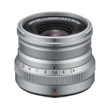 Fujifilm pour hybride objectif fujinon xf 16mm f/2.8 r wr silver