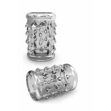 Gaine à pénis - Cock Sleeve - 5 x 3 cm - Transparente - TPE - Accessoire sexuel