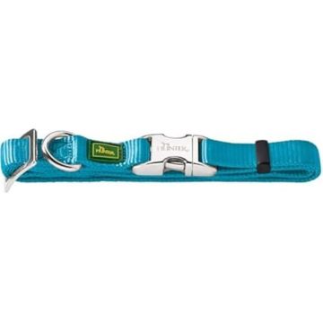 Collier - HUNTER - Vario aluminium - Réglable - Confortable - Léger 40-55 cm Turquoise
