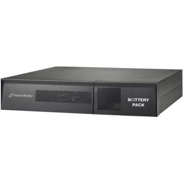 Boitier de piles - PowerWalker - BP A36RM-6x9Ah - 54 VAh - 9 Ah - 12 V - Noir