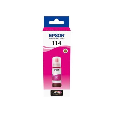 Epson Botella Tinta Ecotank 114 Magenta 70ml