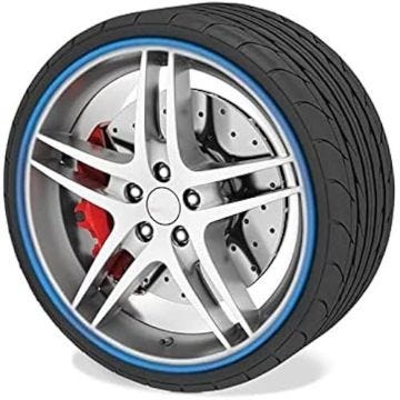 Protecteur de jante - OCC Motorsport - 6 mètres - Adhésif 3M - Couleur bleue - Installation facile