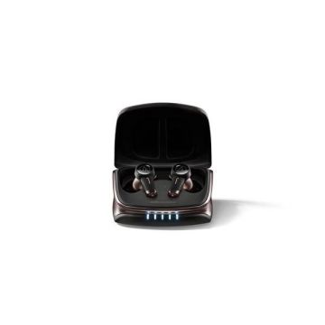 Ecouteurs intra-auriculaires - AUDIO-TECHNICA - ATH-TWX9 - Bluetooth - Réduction active du bruit - Noir