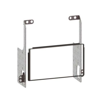 Kit Facade autoradio 2DIN compatible Nissan X-Trail ap07 Noir