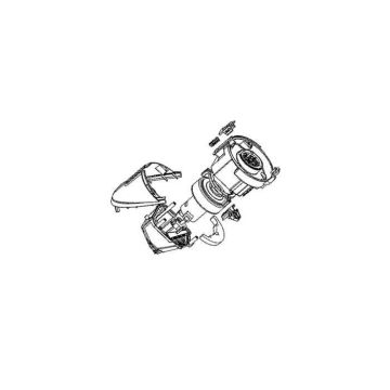 Bloc moteur bleu - Aspirateur - ROWENTA (133489)