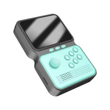 Gameboy Retro Portable Handheld Console de jeux avec 900 jeux CYAN