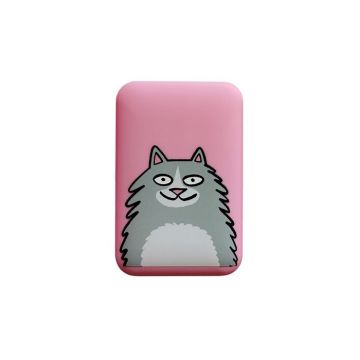 Batterie externe Tiffany Cooper Batterie Externe 10.000 mAh chat rose