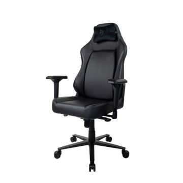 Fauteuil - Arozzi - Primo PU - Simili-cuir Noir - Réglage lombaire - Accoudoirs 4D