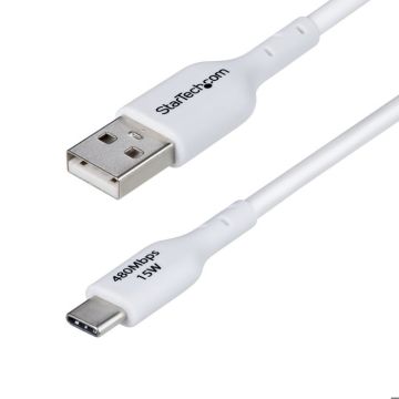 Câble de Charge USB - STARTECH.COM - USB-A vers USB-C - 2m - 3A - USB 2.0 - Blanc