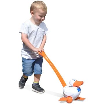 Assistant de marche bébé canard - WOWWEE - pour enfants de 12 à 36 mois - cancane et agite ses nageoires