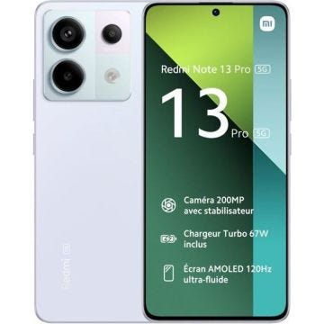 Smartphone Xiaomi Redmi Note 13 Pro 128Go Violet 5G