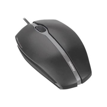 Souris - CHERRY - Gentix Silent - Optique - 3 boutons - Filaire - Noir