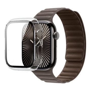 Coque pour Apple Watch 10 46mm - FORCE CASE - Renforcée - Translucide - Protection intégrale - Compatible Qi