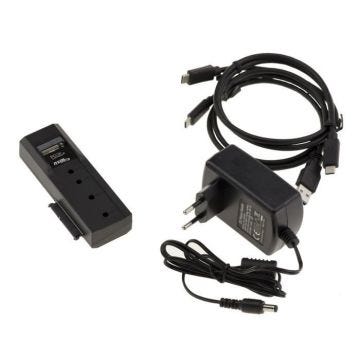 Adaptateur type dock USB pour lecture ou clonage entre un disque dur SATA et un SSD M2 NVMe