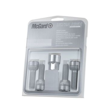 Dispositif antivol de roues - McGard - Ultra High Security - Filetage M14 x 1,5 - Longueur 34,5 mm - Gris