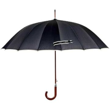 Parapluie - BigBuy Home - Noir en métal et tissu - 110 x 110 x 95 cm - Lot de 24