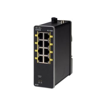 Cisco Industrial Ethernet 1000 Series Commutateur Géré 2 x 10-100 (liaison montante) + 6 x 10-100 (liaison descendante) Montage…