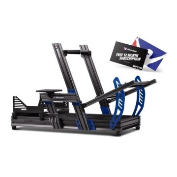 Simulateur de conduite F-GT Elite - Next Level Racing - Cockpit Aluminium iRacing Edition Noir