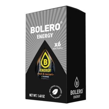 Boissons à diluer Bolero Drink - BOLERO® Energy - Peach & Nectarine Boite de 6