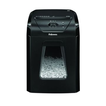 Fellowes 12C Broyeur Noir Coupe de particules 4 x 40 mm P4 pour 12 feuilles - 7120101