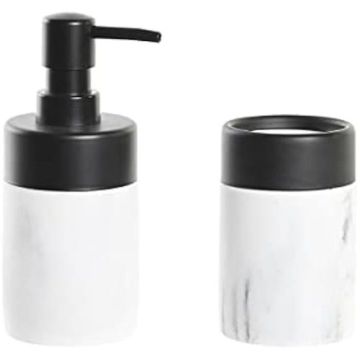 DKD Home Decor Ensemble de Salle de Bain Standard
