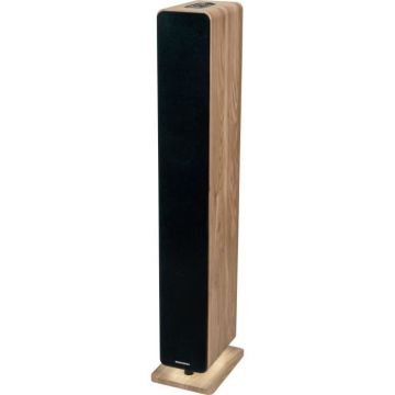Tour de son Bluetooth - THOMSON - Bois/Noir - 120W, Optique, USB, Égaliseur, TWS, Télécommande, Alim. 230V