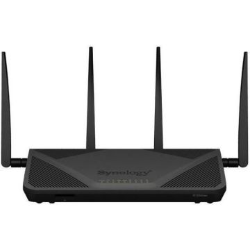 SYNOLOGY Routeur sans fil wifi RT2600AC- AC Dual-band 2600 Mbps - MU-MIMO avec 4 ports LAN et 1 port WAN 10/100/1000 Mbps