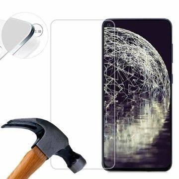 Lusee 2 x Film de Protection écran en Verre Trempé pour Samsung Galaxy M40 6.3 Pouce Transparent 9H 2.5D